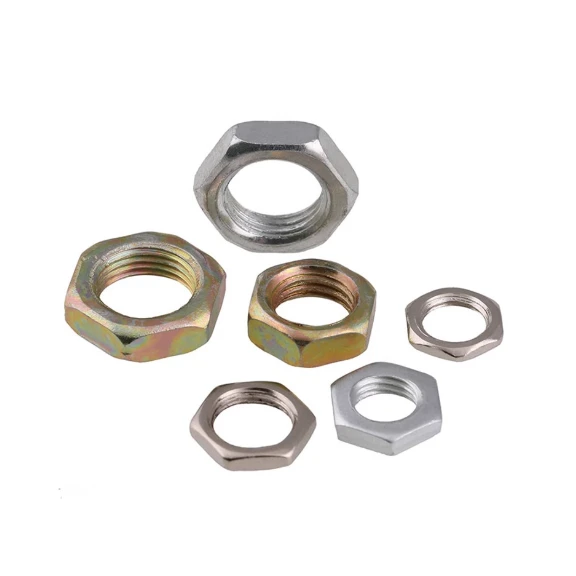 DIN 439 Hex پتلی مغز جوړونکی د ټیټ پروفایل جام نوټ عرضه کونکی DCS سکرو